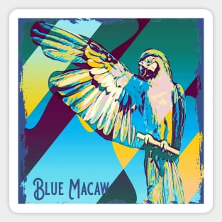 Blue Yellow Macaw Magnet